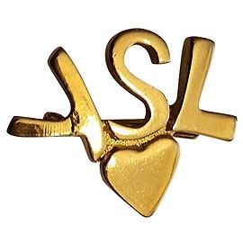Yves Saint Laurent Pins e spille D'oro