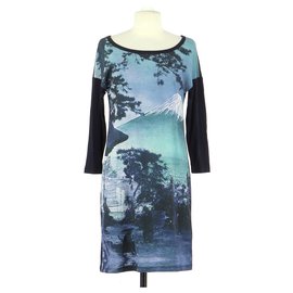 One step Robe Bleu Marine
