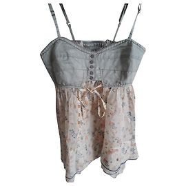 Tunique Marithé et François Girbaud en coton et denim Multicolore