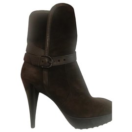Tod's-Ankle Boots-Brown