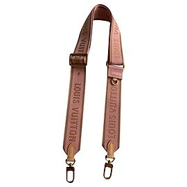 Louis Vuitton Guitar strap pink Pink