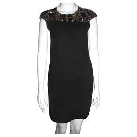 Needle & Thread-Bejewelled dress-Black,Multiple colors