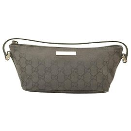 Bolsa de lona Gucci GG Preto