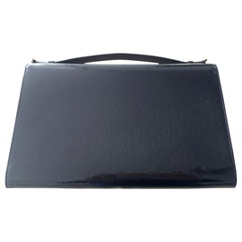 Louis Vuitton-Vuitton black satchel-Black