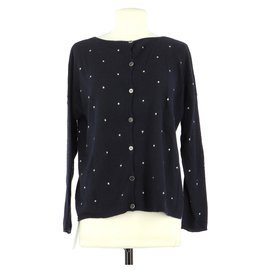 Des Petits Hauts Pull Bleu Marine