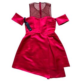 Pinko Vestidos Burdeos