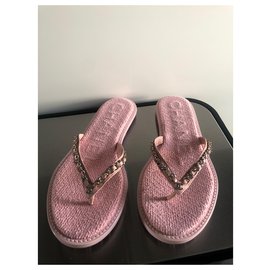 Chanel-Mules-Rose