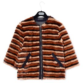 Ines et Marechal mink stripes FR38 Brown