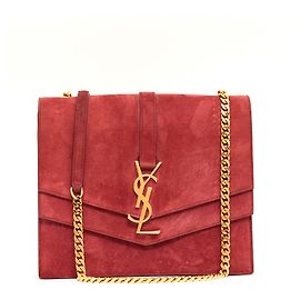Saint Laurent SULPINCE RASPBERRY SUEDE Rose