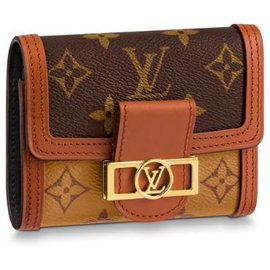 Louis Vuitton-Louis Vuitton Dauphine wallet-Brown