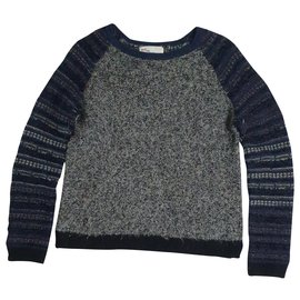 Leon & Harper Pullover M Alpaca Wool Multicolore Multiple colors
