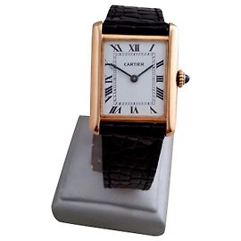 Louis Cartier Tank Blanco