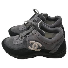 Chanel-Sneakers-Grey