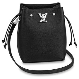 Louis Vuitton-Nano bucket LV bag-Black