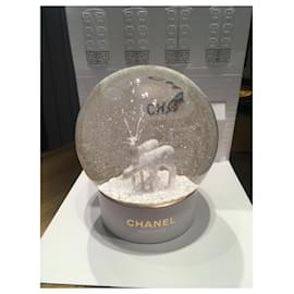 Chanel-Joyería-Blanco,Dorado