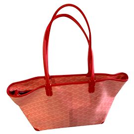 Sac à main Goyard Artois Rose en Toile Rose