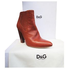 Dolce & Gabbana p boots 42 Cognac
