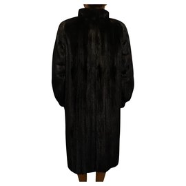 Autre Marque-Mink coat-Black
