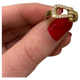 Fred-Fred Force Ring 10 Mittleres Modell-Golden