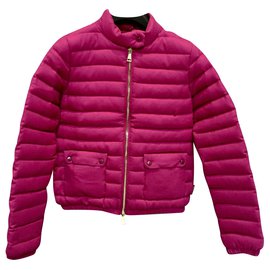 Moncler cashmere down jacket purple Purple