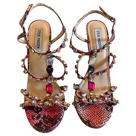 Steve Madden Heel beads sandals Multiple colors