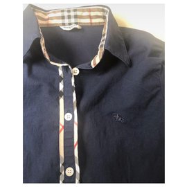 Burberry Brit-Camisa burberry-Azul