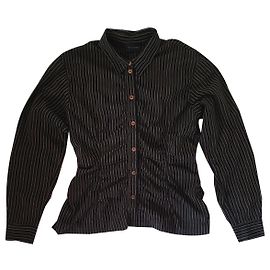 Camisa Listrada Bitte Kai Rand Preta Preto