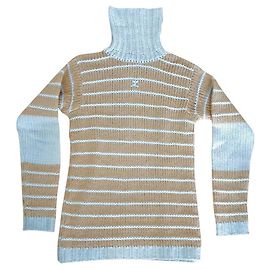 Courreges Courrèges-Pullover Beige Creme
