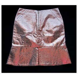 Three Floors Fashion-Skirts-Bronze,Copper