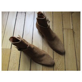 Saint Laurent-WYatt Jodphur Boots,  46 IT.-Beige