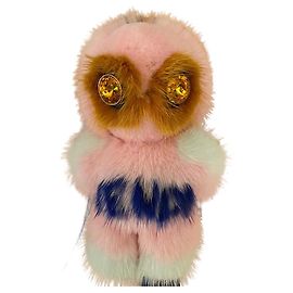 Charm de bolsa Fendi Fendirumi de pele multicolor Multicor