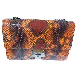 Jimmy Choo rebelde Laranja Bordeaux
