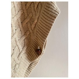 Massimo Dutti-Knitwear-Beige