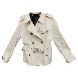 Burberry-Trench Burberry London 38-Bianco