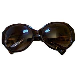 Calvin Klein óculos de sol vintage Marrom