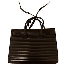 Borsa Saint Laurent in pelle nera Nero