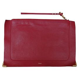 Chloé Clutch-Taschen Bordeaux