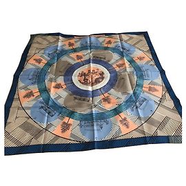 Hermès remix di omnibus e giochi per donne bianche Blu navy