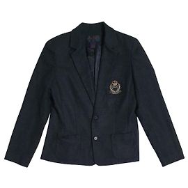Ralph Lauren blazer dark grey wool polyester Dark grey