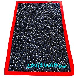 Serviette de plage Louis Vuitton à pois Multicolore