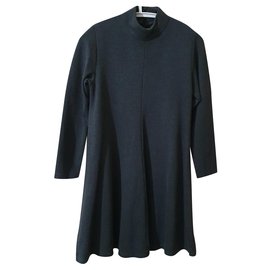 Barbara Bui grey wool dress Dark grey