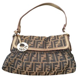 Fendi-Fendi chef bag-Brown
