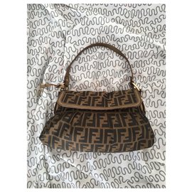 Fendi-Fendi chef bag-Brown