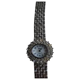 Autre Marque Xanadu silver watch with stones Silvery