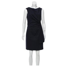 Diane Von Furstenberg-DvF Amara dress with sash-Black