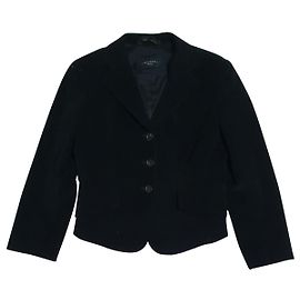 Blazer Weekend Max Mara Noir Coton Élasthanne Noir