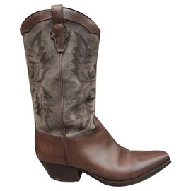 Sartore-gauycho boots Sartore p 38-Dark brown