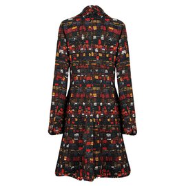 Chanel-Casaco de tweed da Edinburgh Runway-Multicor