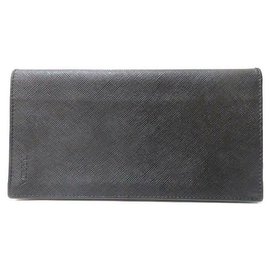 Prada-Prada leather wallet-Black