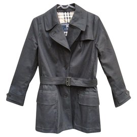 Burberry-Trench coat Burberry londres 38-Preto